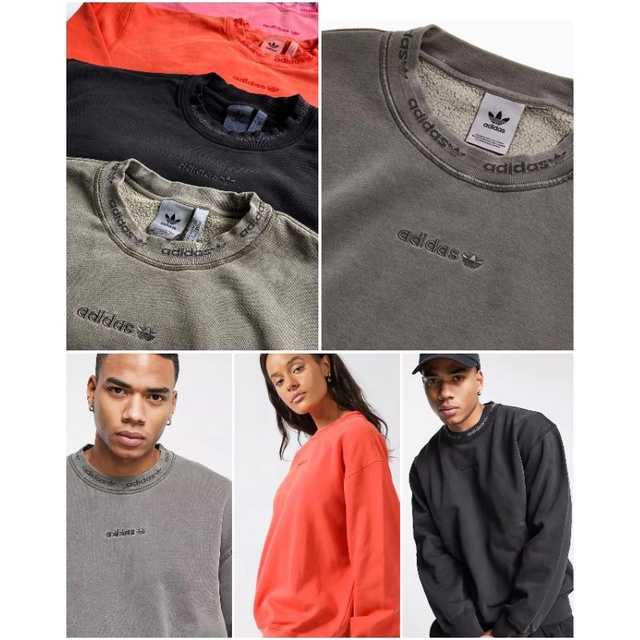 Crewneck Adidas Overdyed Sweater Adidas Dyed Original Adidas Bigsize