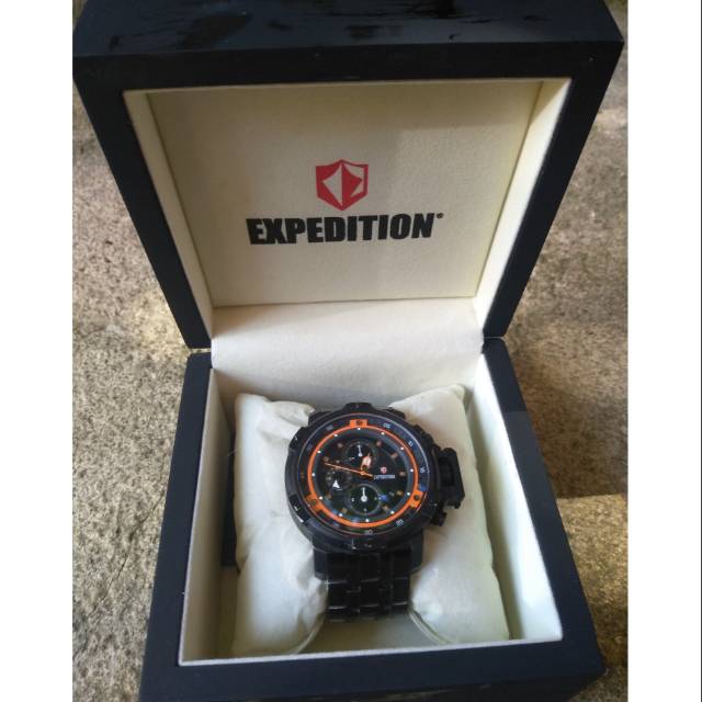 Expedition E6661M, black, ORI bonus rantai jam | second |