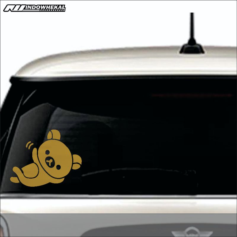 STIKER CUTTING STICKER RILAKKUMA LUCU