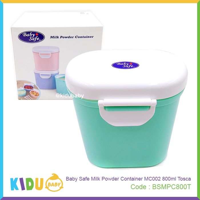 Baby Safe Tempat Susu Bayi Milk Powder Container MC002 800ml Kidu Baby