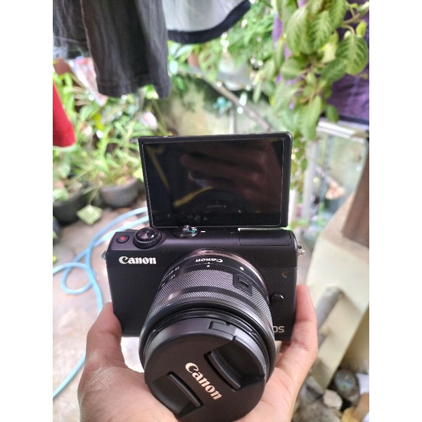 Canon M100 dan lensa tele