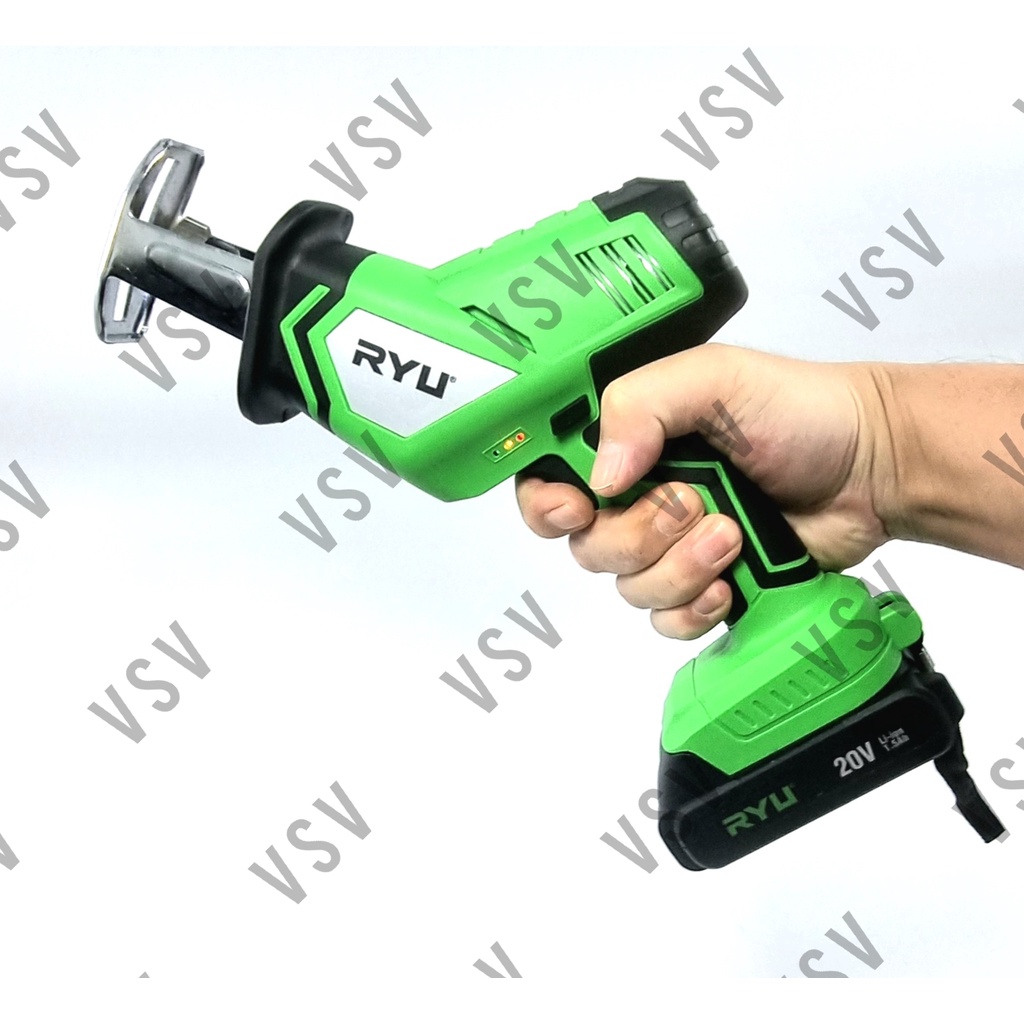 RYU RCRS2 Cordless Reciprocating Saw 2&quot; Mesin Gergaji Baterai