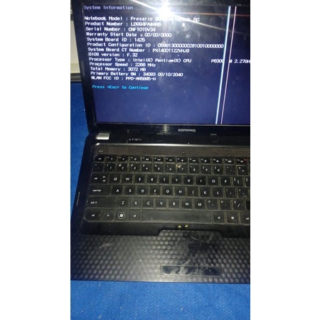 mobo normal dan kesing CQ42