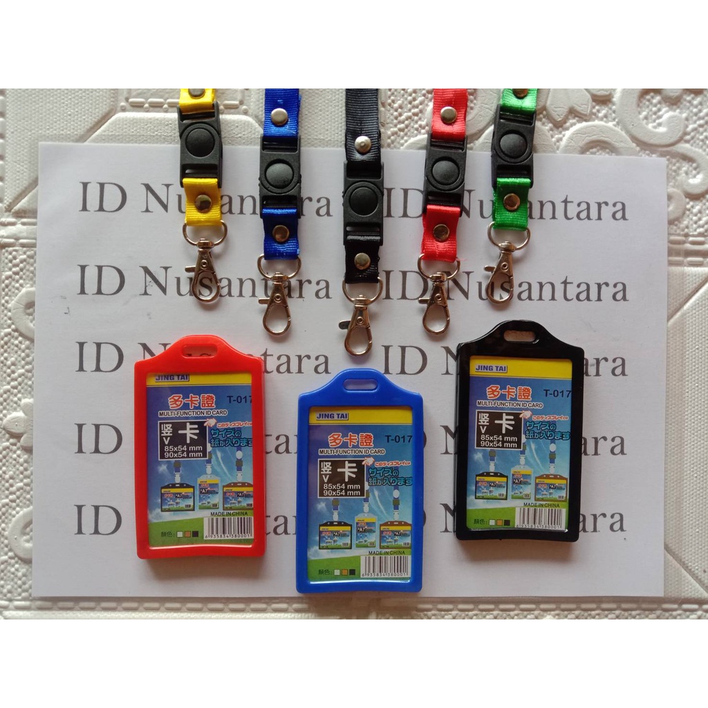 

Paket Tali 1.5cm Stofer + Casing ID Card Karet 2 Sisi T017