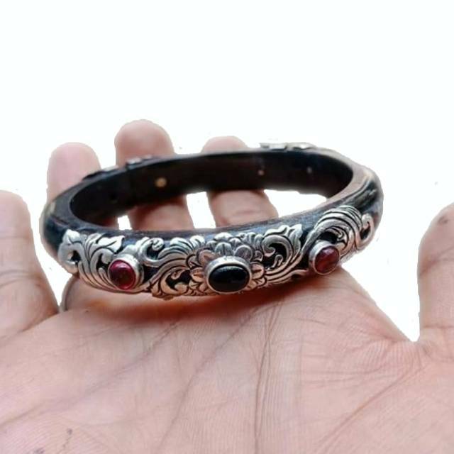 Gelang akar bahar Uli - variasi perak murni - gelang pria - gelang wanita - gelang mewah