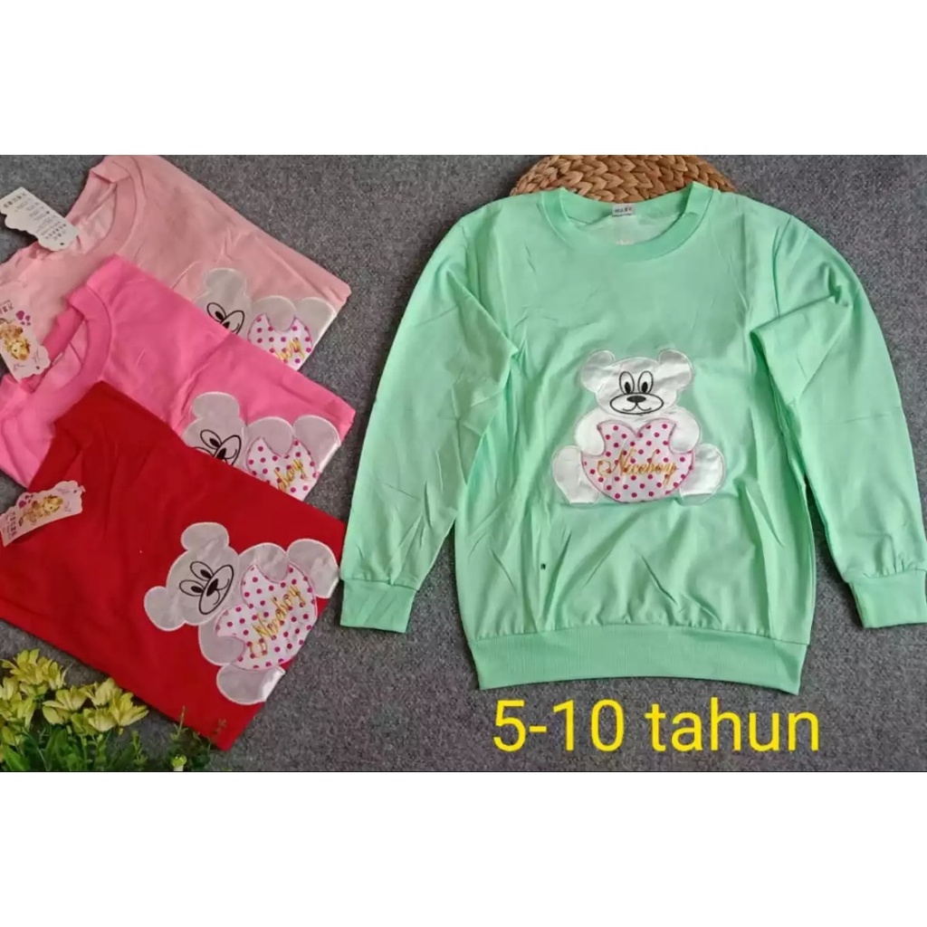 SWEATER ANAK PEREMPUAN USIA 2-11 TAHUN / SWEATER ANAK IMPORT