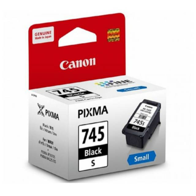 Tinta Canon PG745S PG745 S PG 745S PG 745 S PG-745S Small Black Original Ink Cartridge