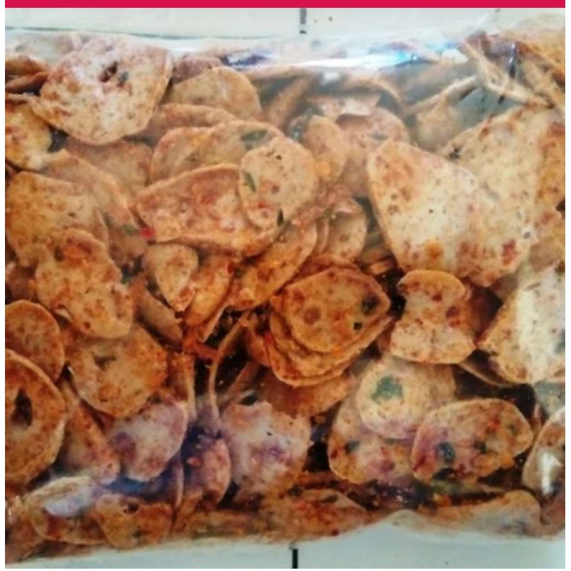

kripik basreng pedas daun jeruk 1000gr