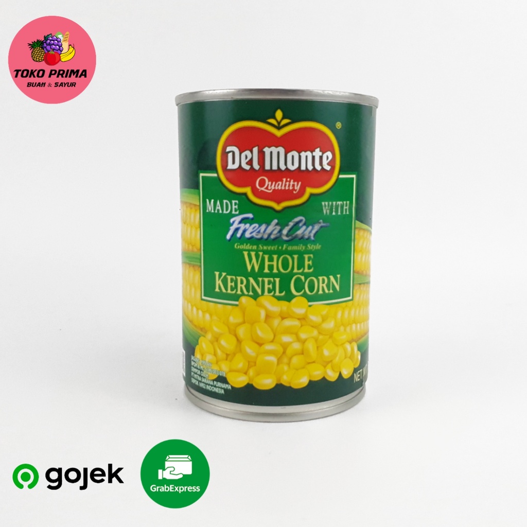 

Del Monte Whole Carnel Corn / Jagung Kaleng
