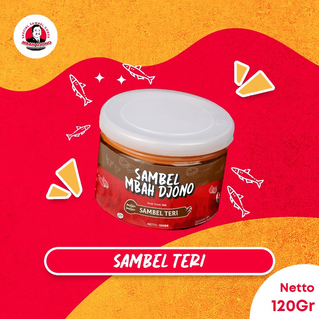 

Sambel Teri Mbah Djono - Terinya Bejibun Gurih dan Pedasnya Menyatu