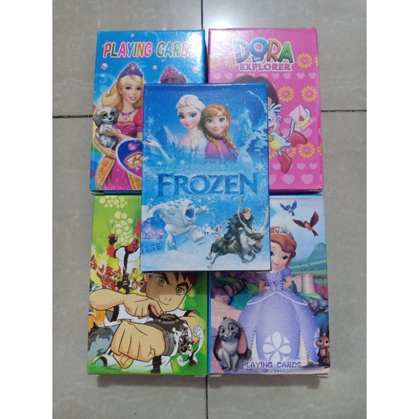 Kartu Remi Anak-anak bergambar