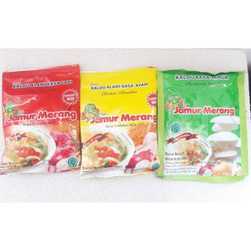 

Kaldu Alami Jamur Merang 250 gr - Bumbu Kaldu Mushroom Bouillon