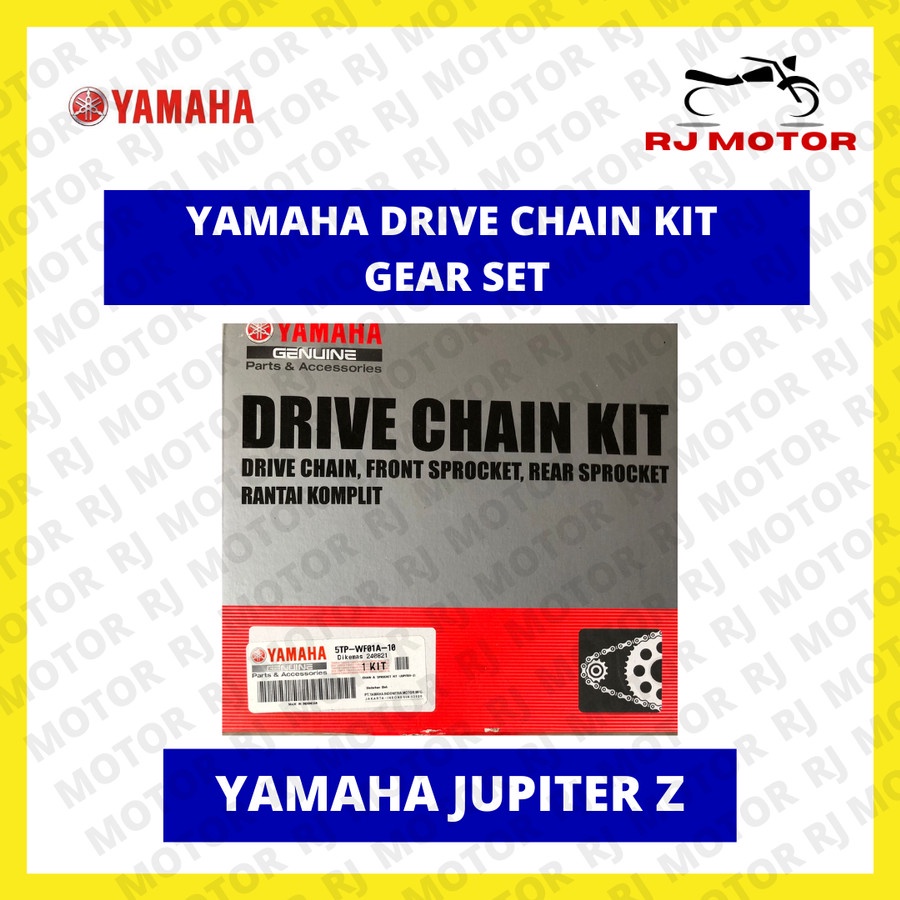 GEAR SET YAMAHA JUPITER Z DRIVE CHAIN KIT ASLI YAMAHA