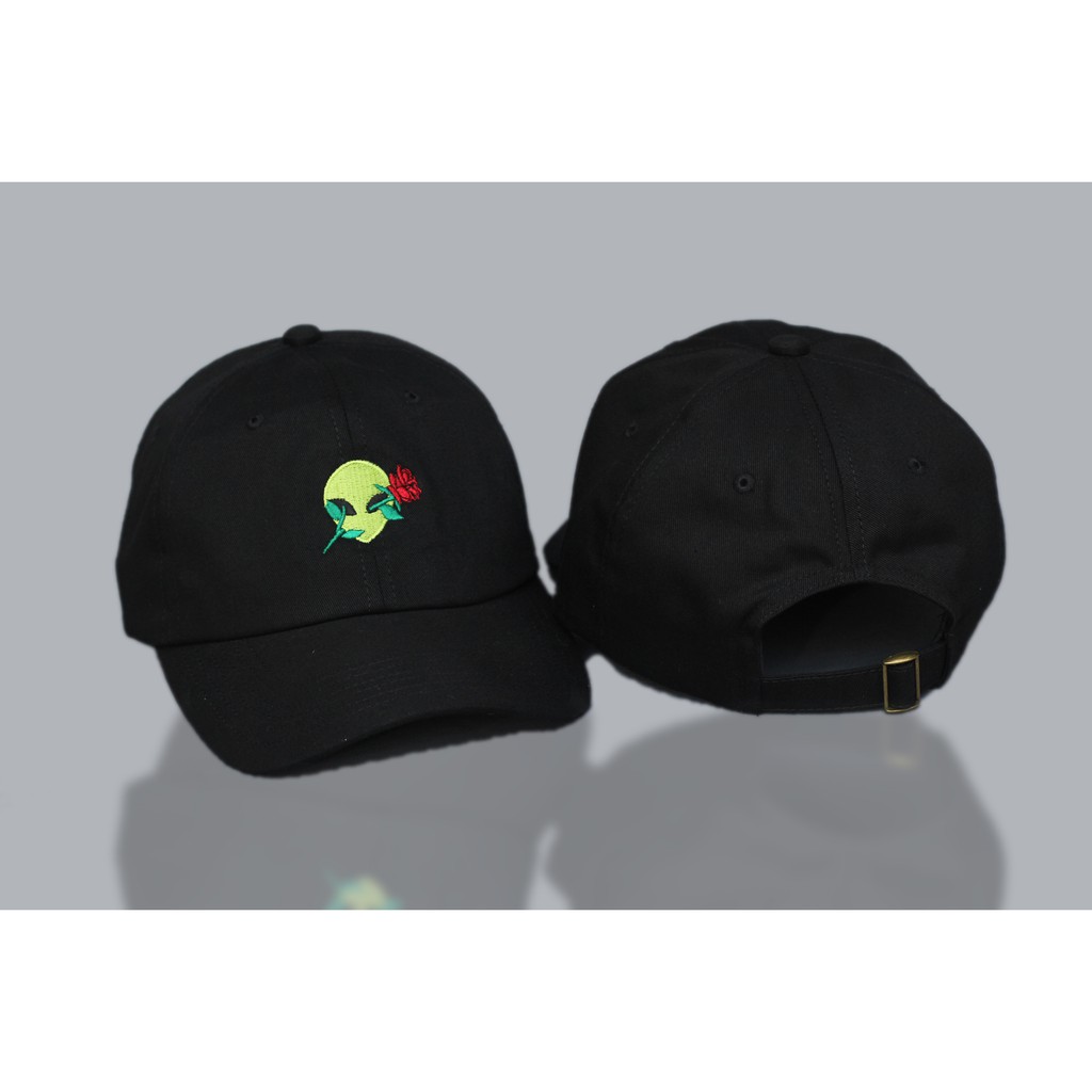 Topi Dad Hat Alien Logo