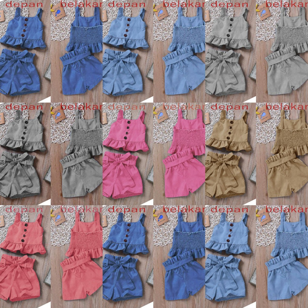 Baju Setelan Ova Setelan Anak Cewek Model Casual Terkini