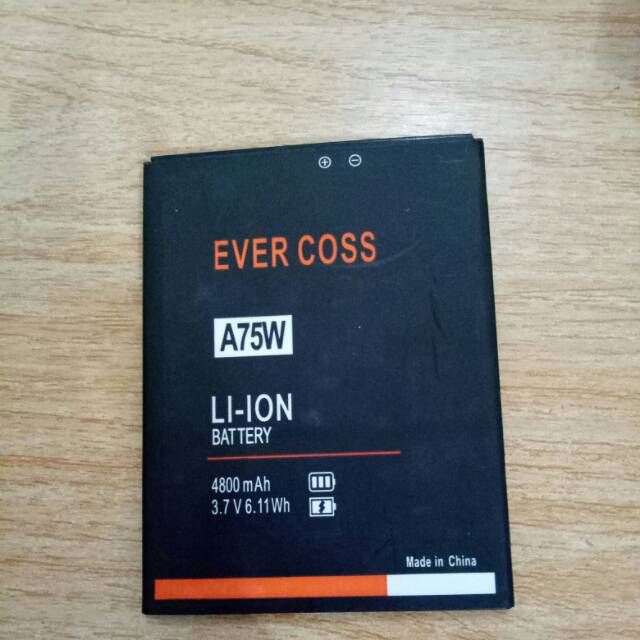 Baterai Evercoss A75W Winner Y1 Original Double Power Batre Battery HP Evercross Cross