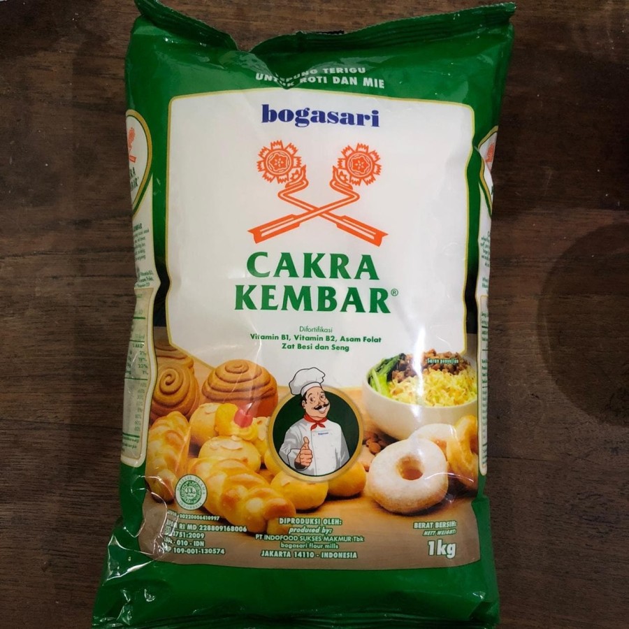 Tepung Cakra CAkra Kembar Premium Kemasan 1kg