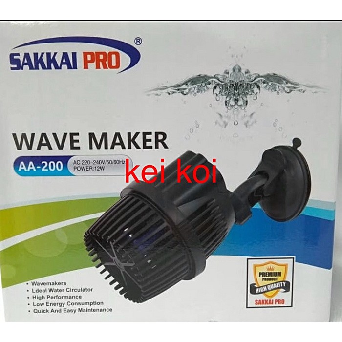 pompa aquarium wave maker sakkai pro aa 200