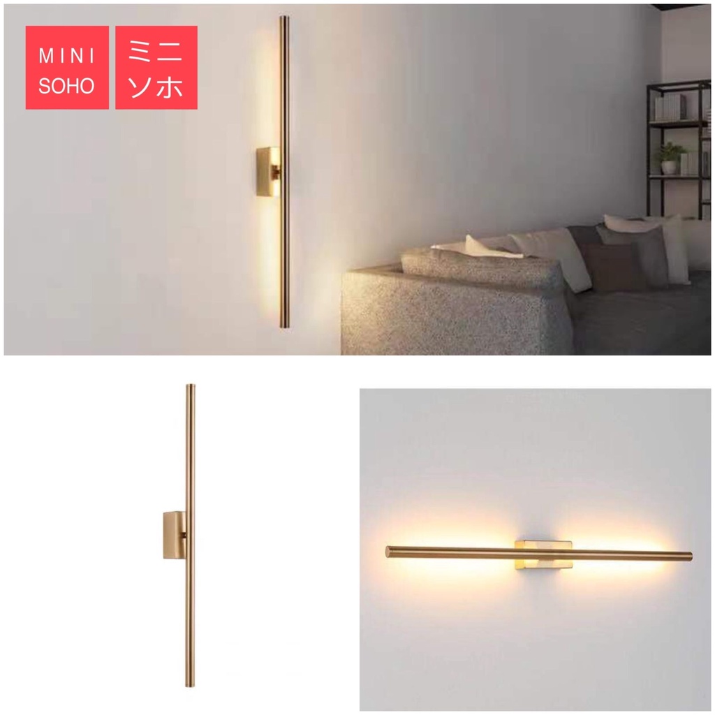 Lampu Dinding Mewah Premium Matchstick Wall Lamp Nordic American Style