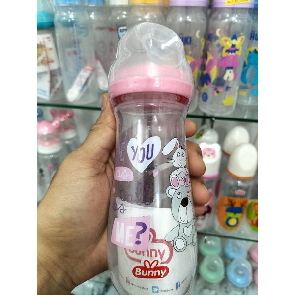 Botol Susu Karakter Lucu Dot Reguler Bunny 250 Ml BPA Free/125Ml  DB 2410/1210