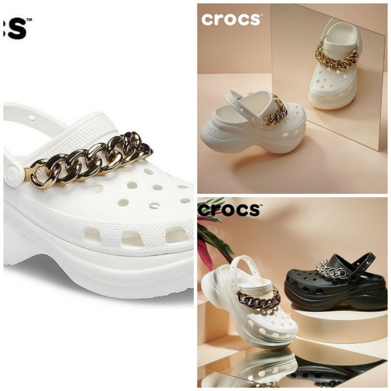 Crocs Bae Clog Chain / Crocs classic Bae Clog by Rante / Sandal Crocs Bae Clog Chain