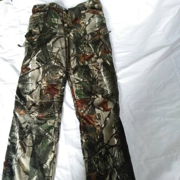 celana helicon woodland camoflage full cotton ripstop