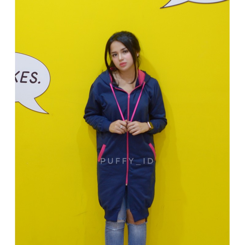 flyshop. Fashion Wanita: Lethe Jaket Bomber Kerah Tegak Lengan Panjang Motif Print Bunga Dengan Res