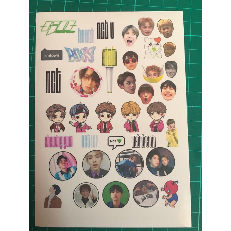 Sticker Set Pack NCT 127 NCT 2020 NCT dream Sticker Kpop Murah Aesthetic