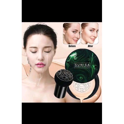 SUNISA ORI 100% Sunisa BB CUSHION MUSHROOM HEAD WATERPROOF