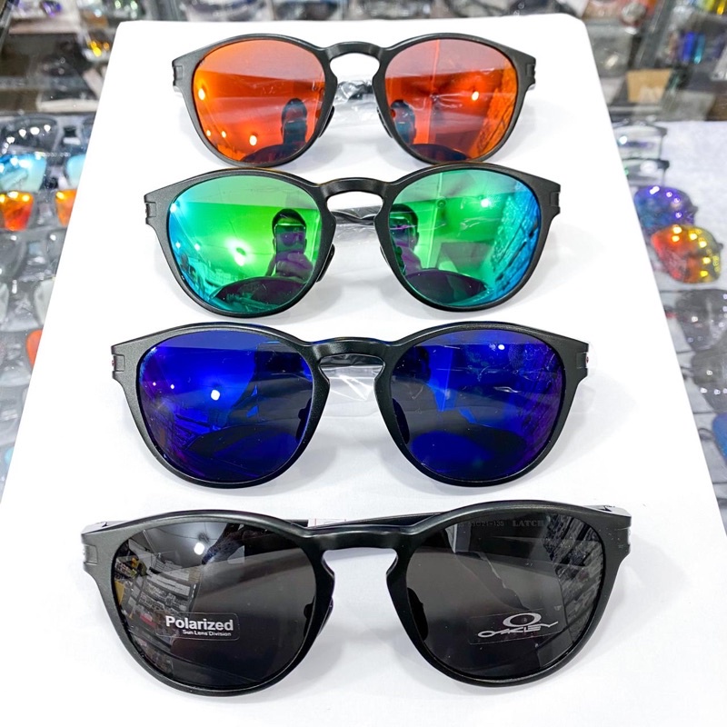KACAMATA SUNGLASS OXKLEY LATCH 9265 PREMIUM QUALITY Bahan besi ALUMINIUM POLARIS POLARIZED POLAR  SI