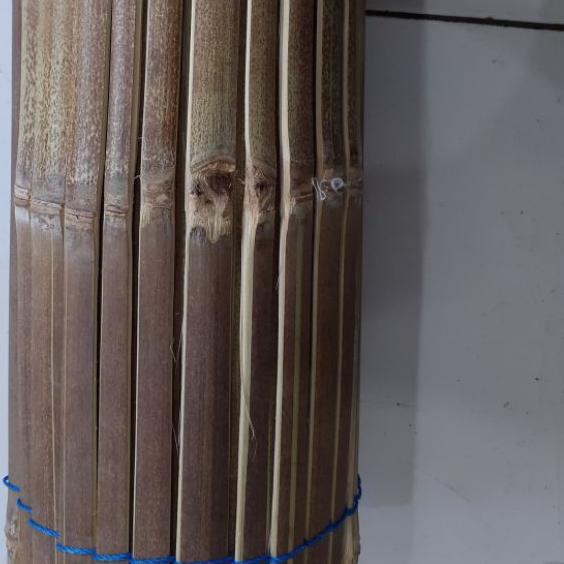 ♙ Kerai Bambu Wide Tirai Bambu Kulit Aren 2X2 Meter Ω