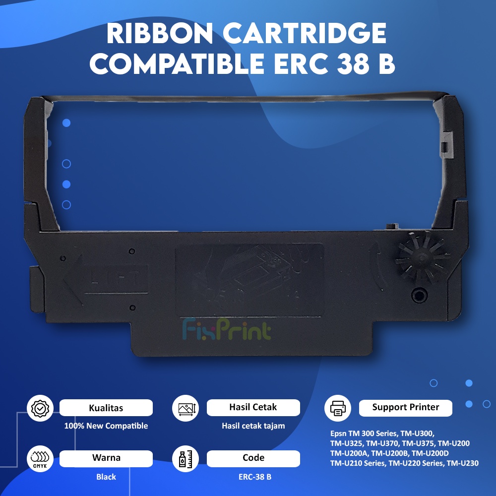 Ribbon Cartridge Epson ERC-38 Black Compatible