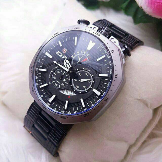 Jam Tangan Expedition Revolution 6745 Men Titanium Black
