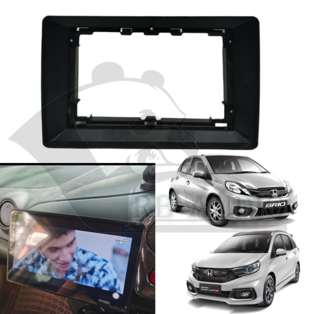 Frame Head Unit Android Brv - Brio - Mobilio 10 inch 2012 - 2015