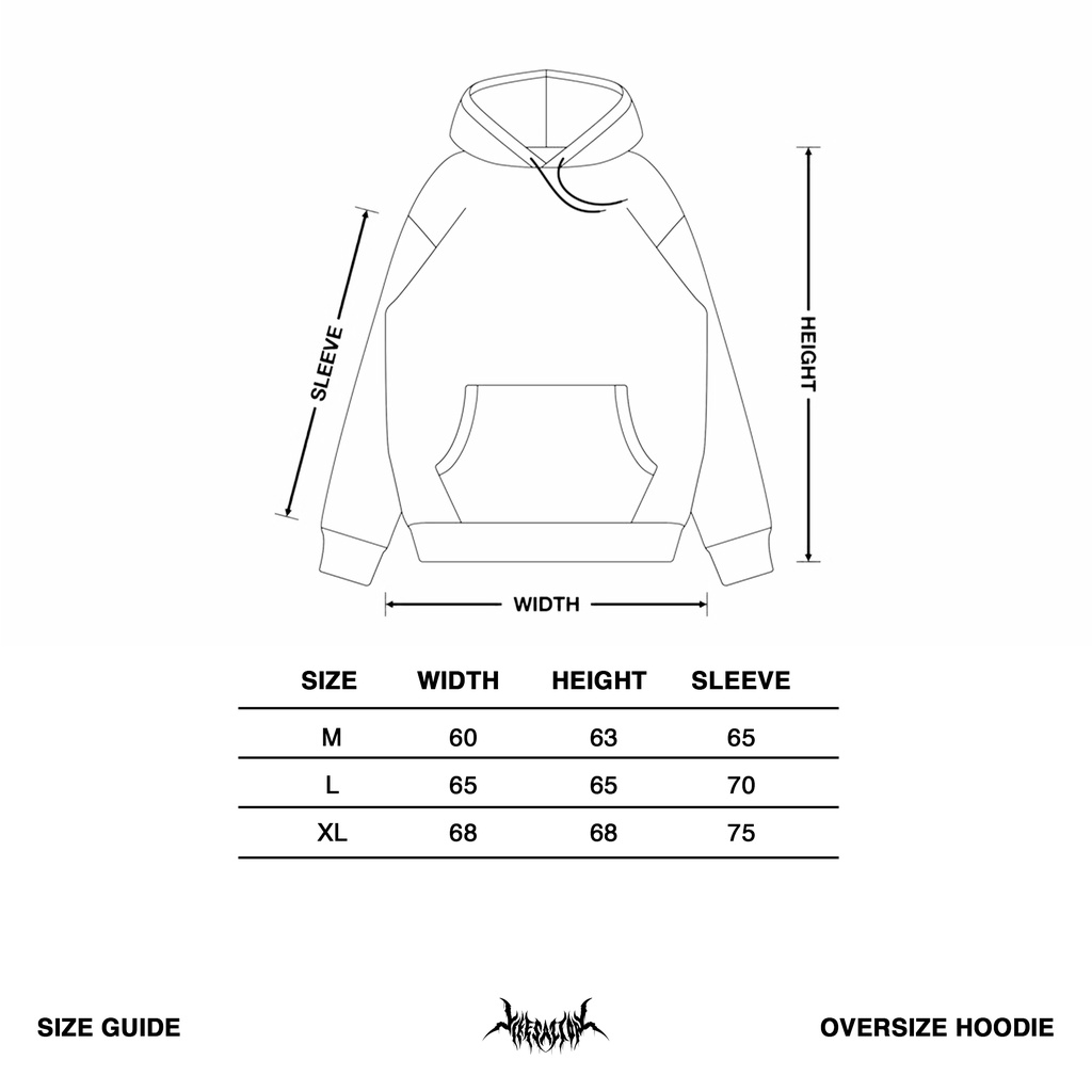CROP HOODIE OVERSIZE UNFINISHED | CUPID | CREAM | YIKESALLDAY (55PCS ONLY)