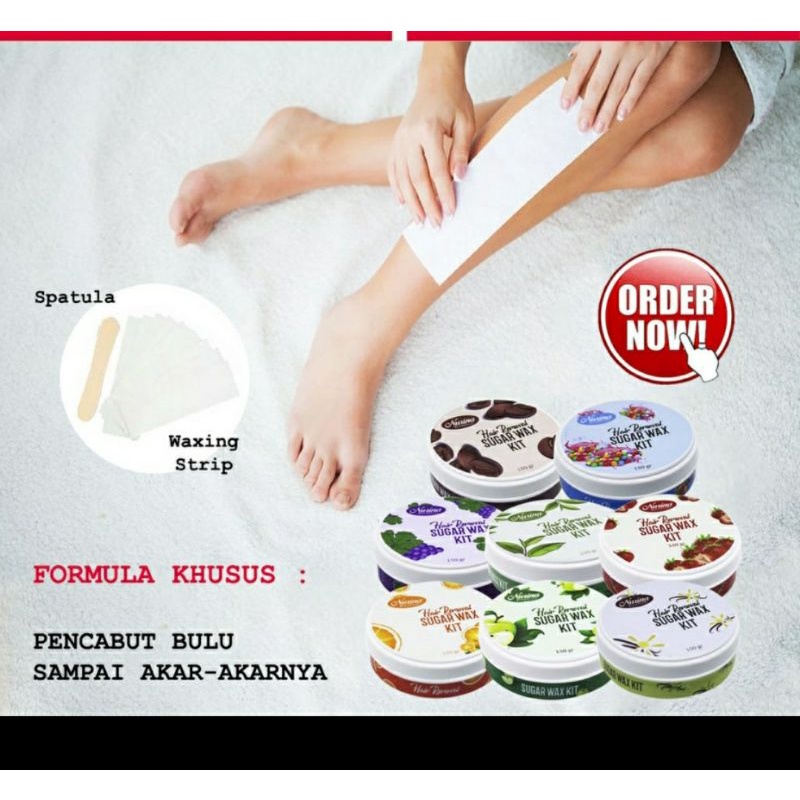 SUGAR WAX WAXING KIT | PENCABUT BULU | PENGHILANG BULU KETIAK | BULU KAKI