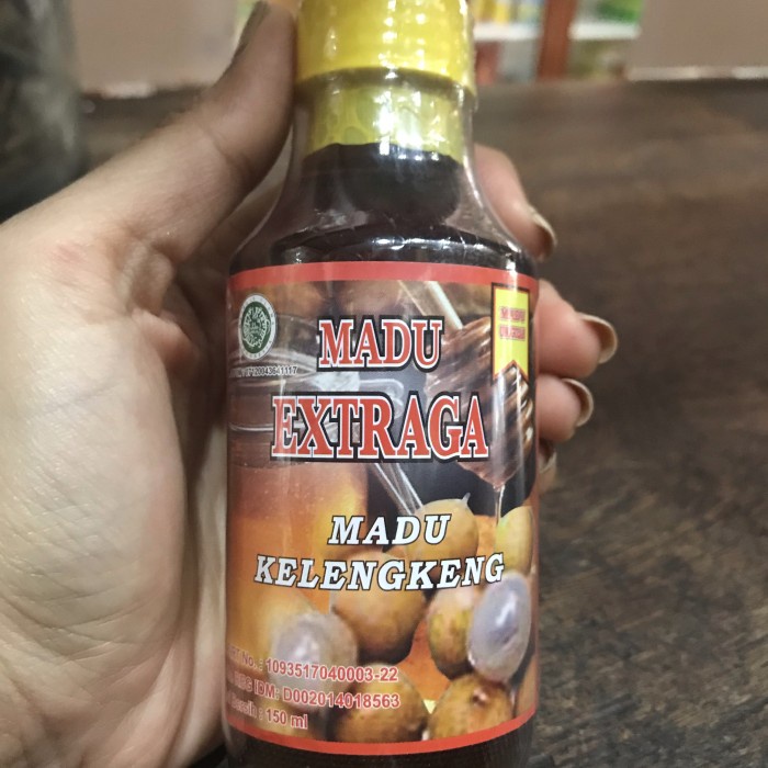 

Madu extraga madu kelengkeng 150ml