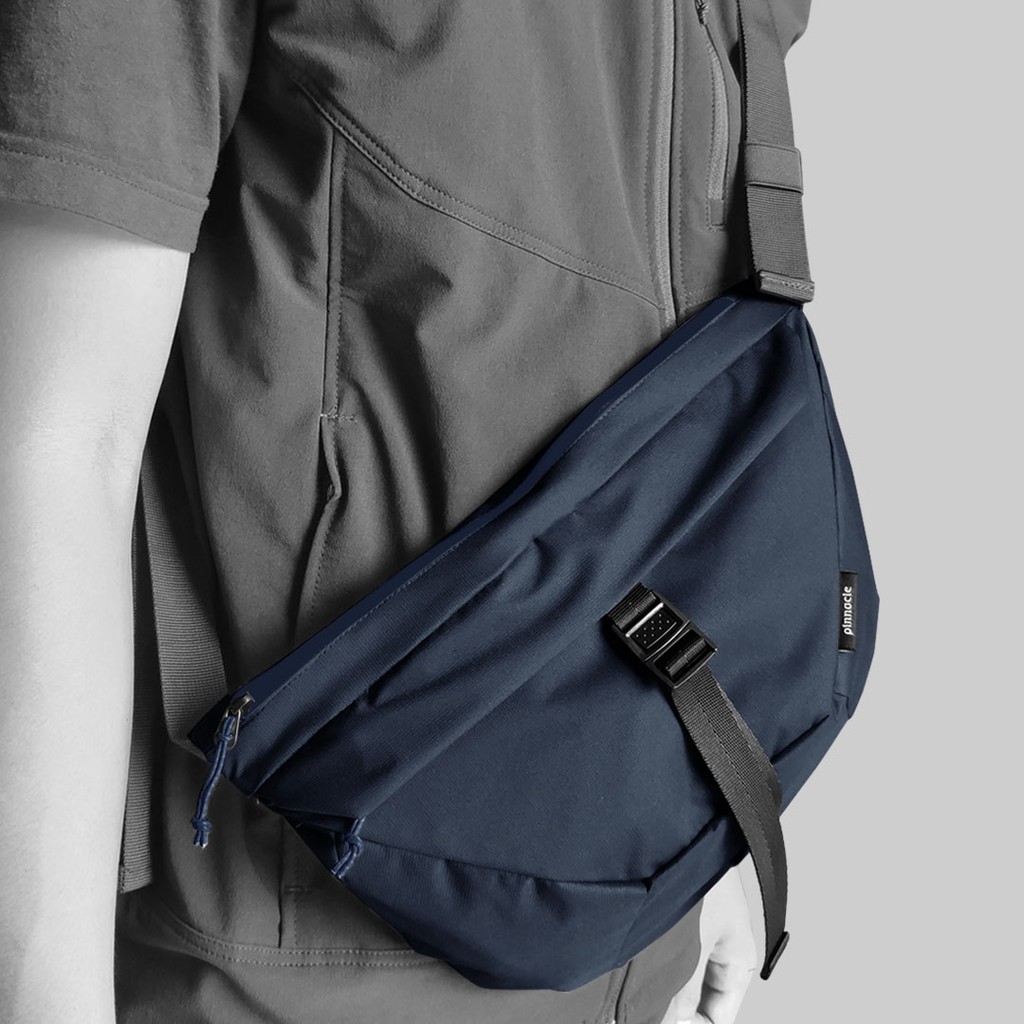 Pinnacle Hexa Pack - Dark Navy Zipper Navy ( Sling Bag )