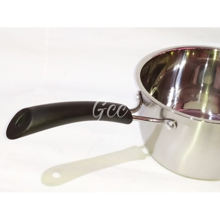 A1 Panci Susu STainless Steel Anti Karat Tutup akac Kapasitas Max 2.5 Liter / Sauce Pan / Milk Pan