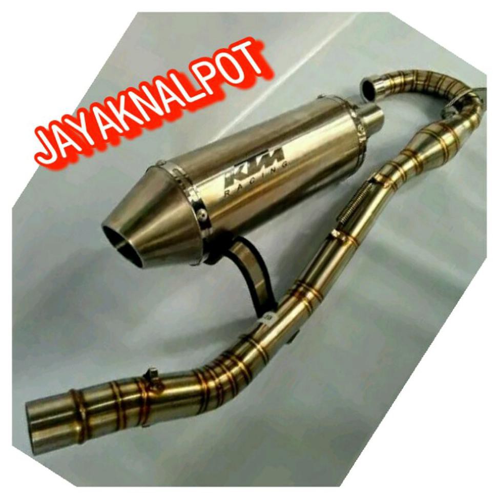 New Knalpot Ktm Trail Scorpio-Tiger-Megapro-Vixion Dll