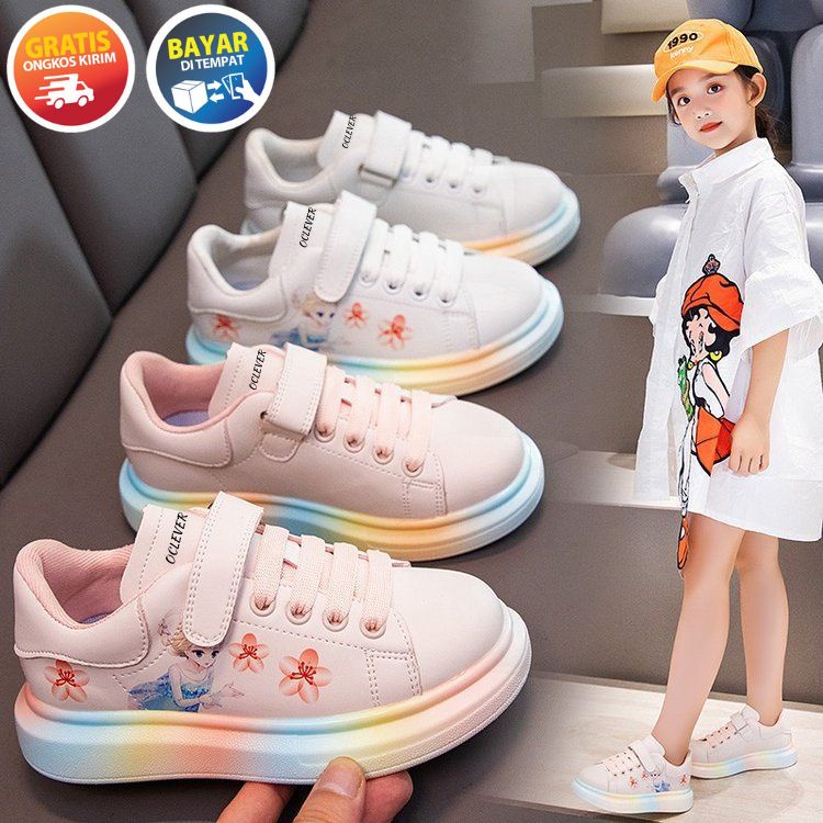 GOKIDO - SA110 SEPATU ANAK PEREMPUAN SEPATU SNEAKERS ANAK PEREMPUAN SEPATU ANAK LAKI LAKI SEPATU ANAK CEWEK SEPATU