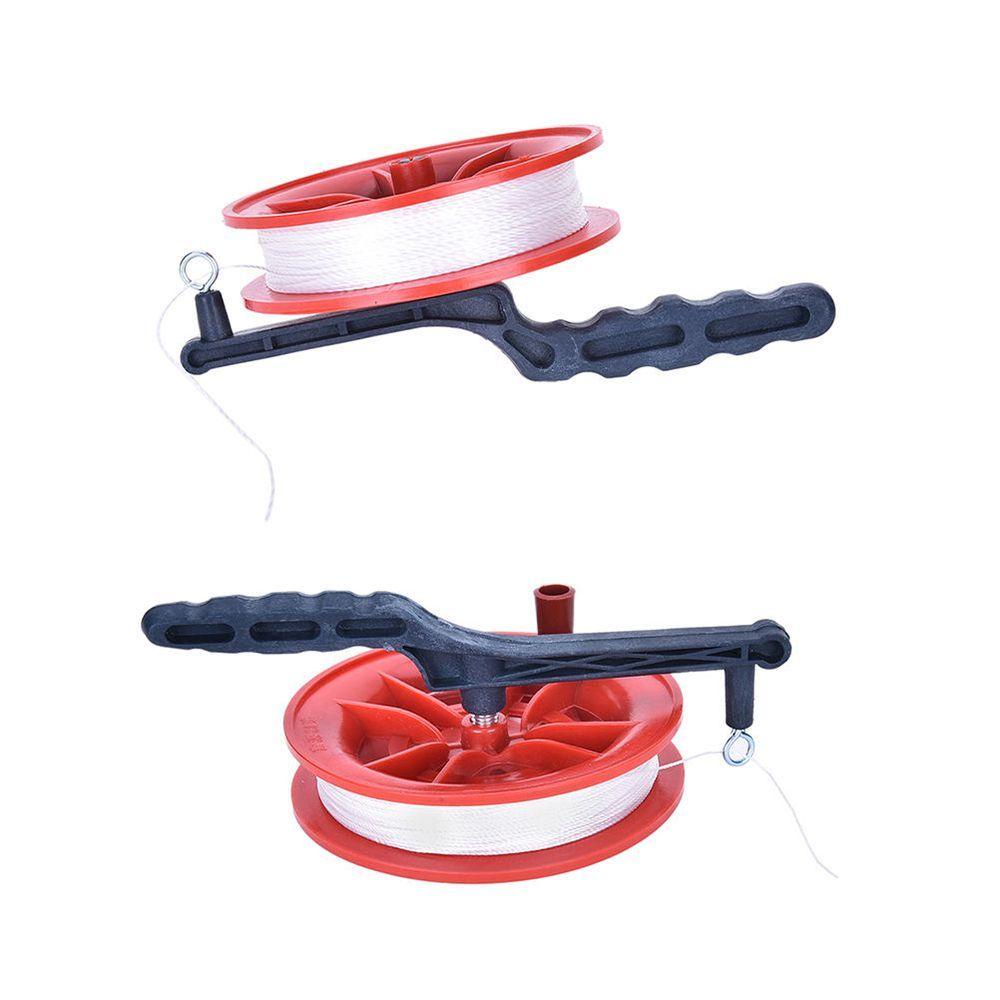 NEEDWAY Senar Layangan Outdoor Wire Line Red Twisted Tool Wheel