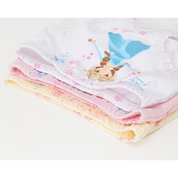 (2-12 Tahun)CD009 Celana dalam anak perempuan rumbai lucu Girly anak IMPOR