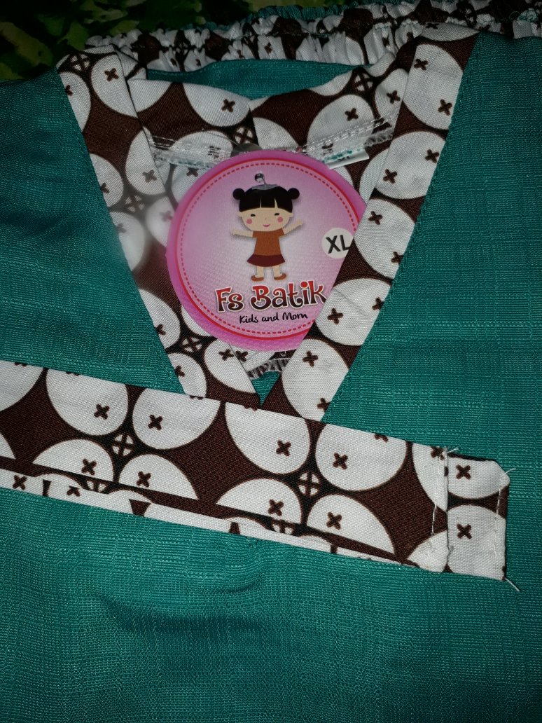 Setelan Kulot Batik Anak (free Bandana) Usia 2-9th /baju Batik Anak