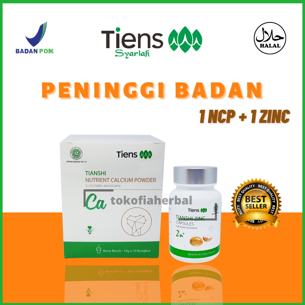 

( Bisa Cod ) Paket Peninggi Badan Original Susu NHCP dan Zinc Kapsul | SUPER GROW UP - PENINGGI ORI