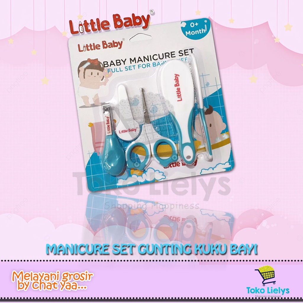 LITTLE BABY MANICURE SET GUNTING KUKU BAYI 1 SET