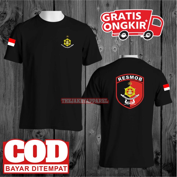 KAOS ATASAN  RESMOB - BAJU RESMOB - POLISI