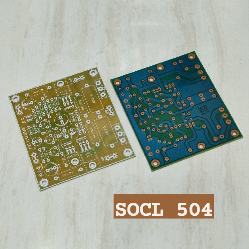 Jual PCB SOCL 504 Driver Power Amplifier OCL 504 | Shopee Indonesia
