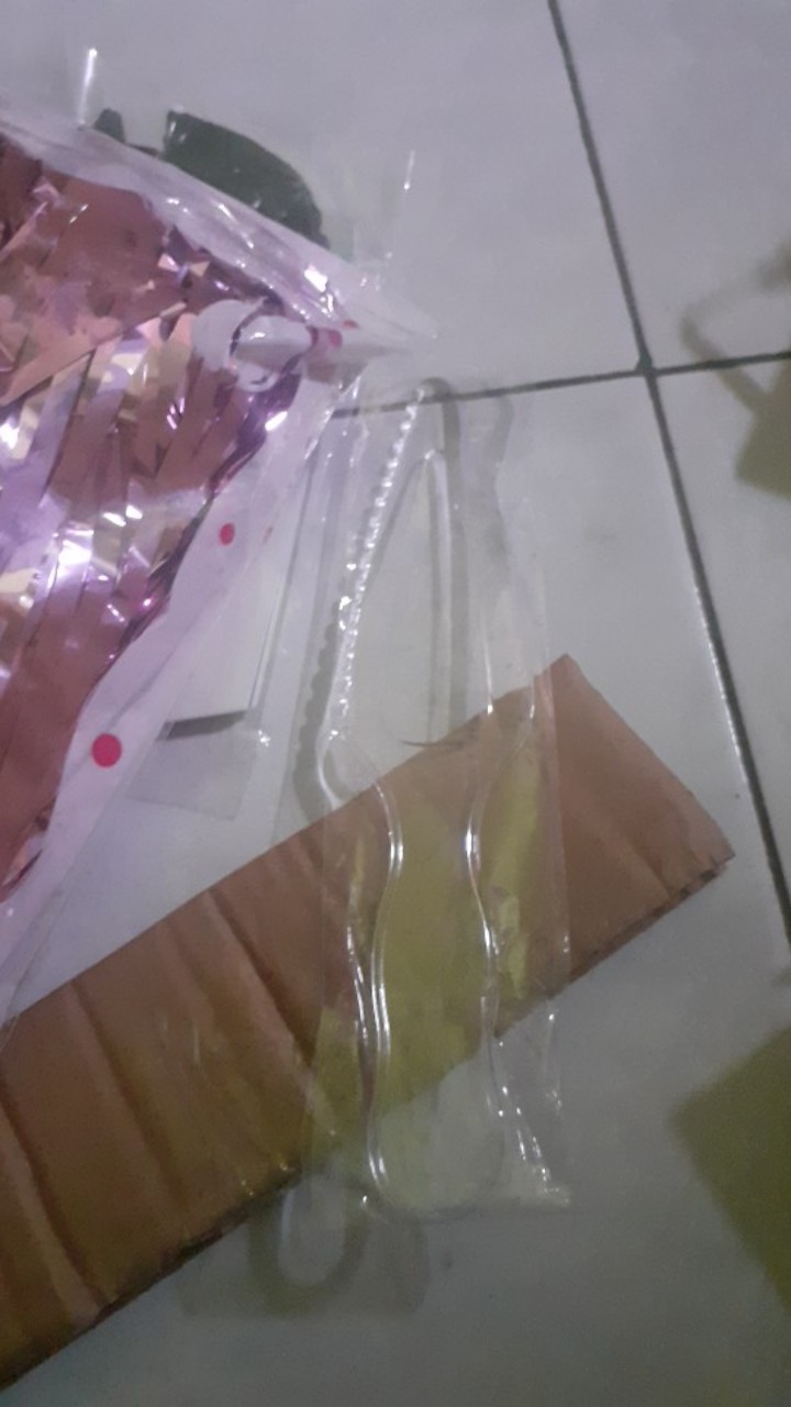 Pisau Kue Tart Plastik Tebal / Pisau Kue Plastik / Pisau Kue Ultah 22cm Satuan