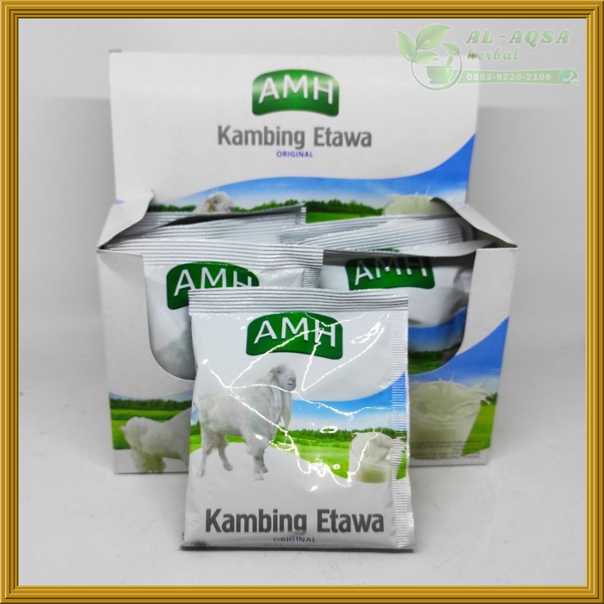 

Susu Etawa AMH Original / vanilla 1 box | Susu Kambing bubuk ettawa